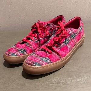 Greats Royale Red Tartan Red & Green Plaid Sneakers size 11